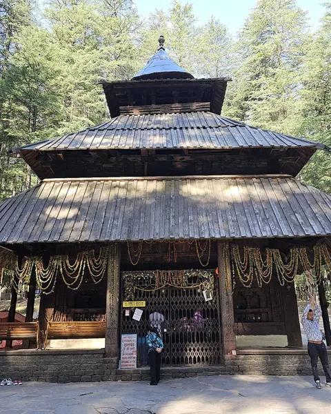 Hidimba Devi Temple among deodar trees in Manali